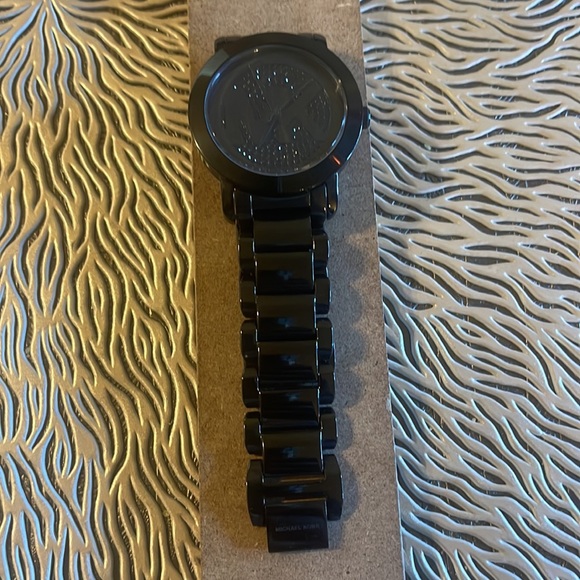 Black Michael Kors Watch (All Stainless Steel) * FINAL PRICE * - Picture 2 of 10
